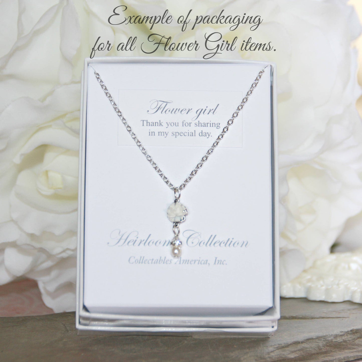 Flower Girl Wedding Bracelet