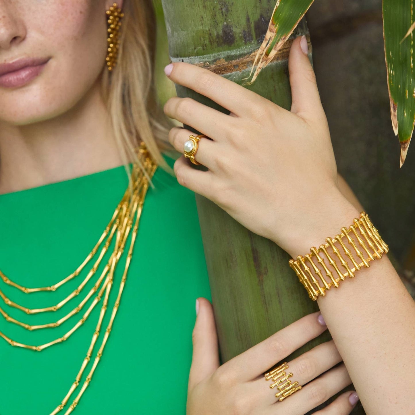 Julie Vos Bamboo Cuff