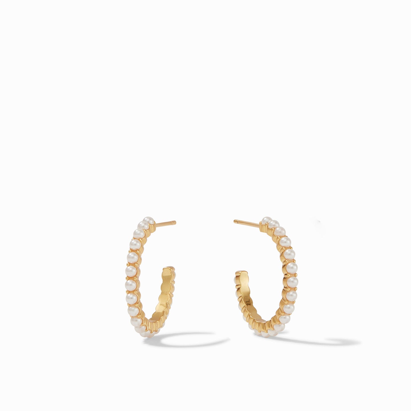 Julie Vos Juliet Pearl Hoop Earring