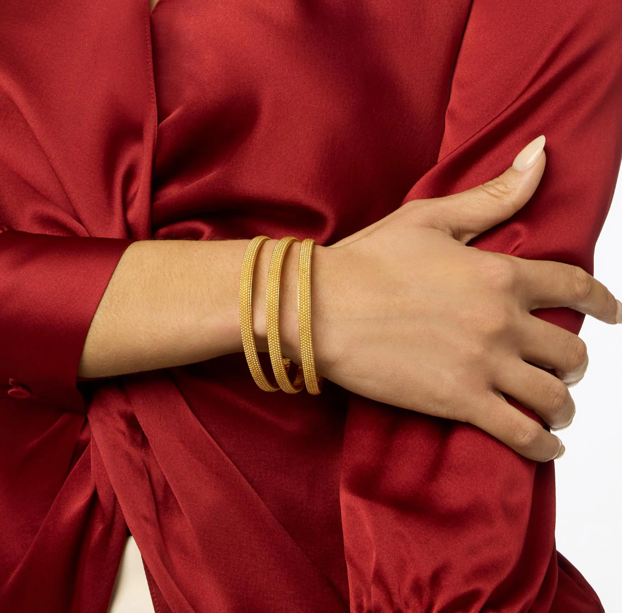 Julie Vos Beaded Eternity Bangle