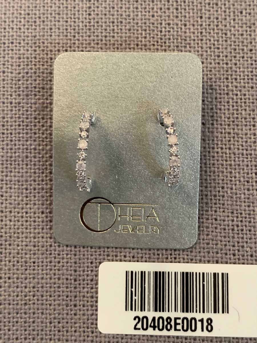 Theia Jewelry Aubrey Petite Hoop Earrings