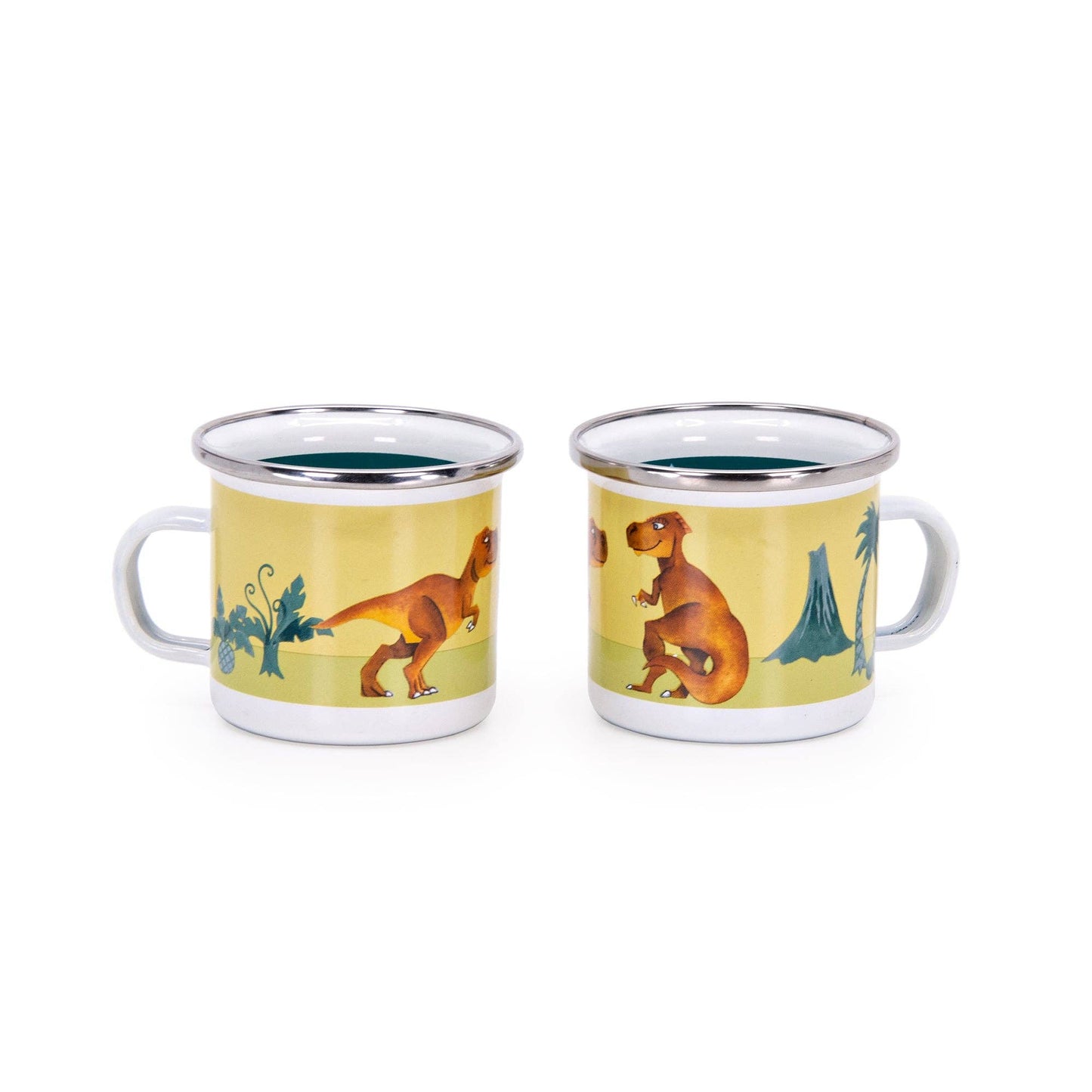 Dinosaurs Child Mealtime Enamelware Set