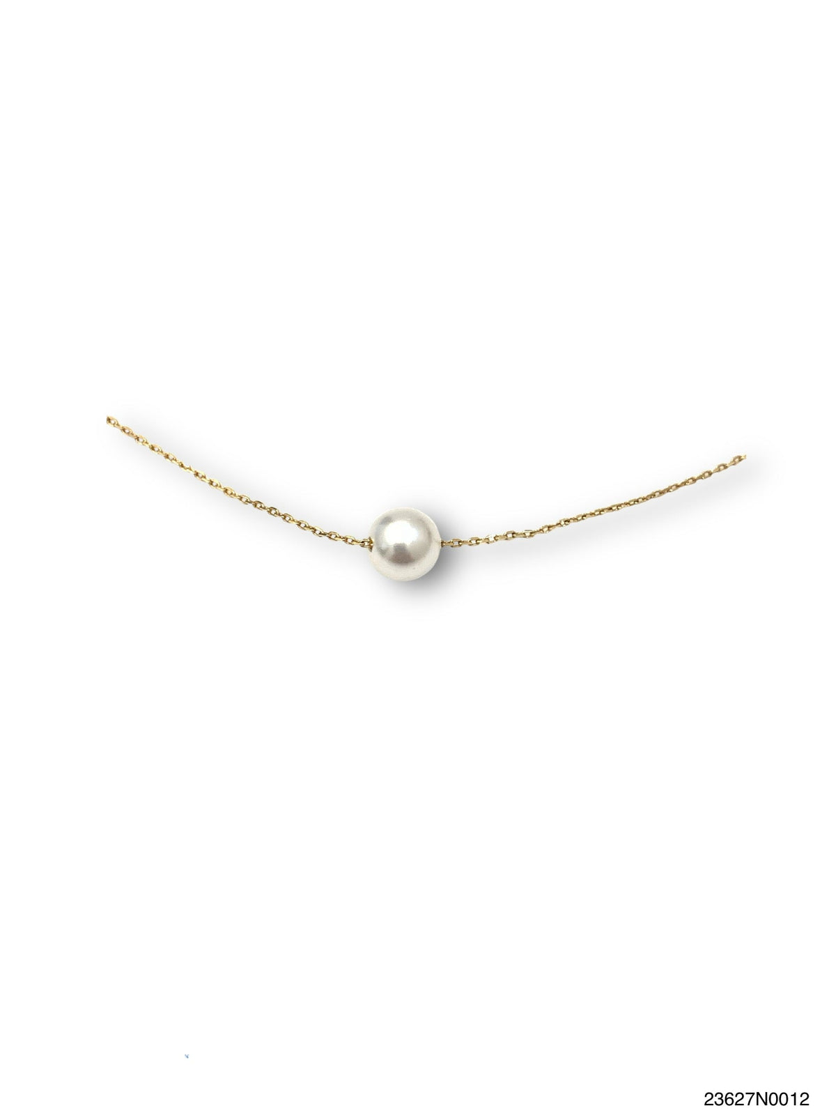 Theia Jewelry Swarovski Pearl Short Necklace