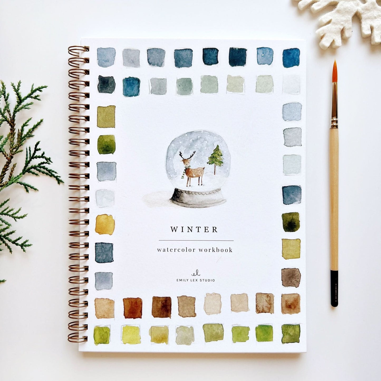 Emily Lex Studio Watercolor Workbook