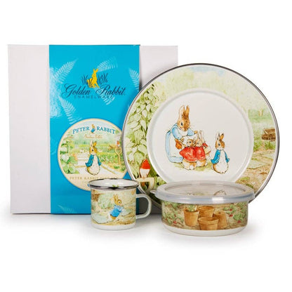 Peter Rabbit Child Mealtime Enamelware Set