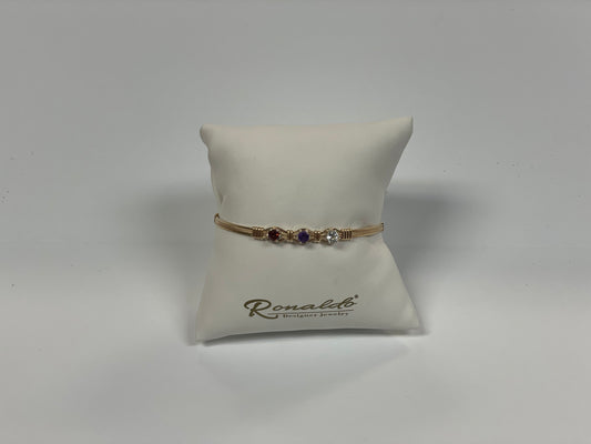 Ronaldo You Are My Sunshine Bracelet - 3 Stones