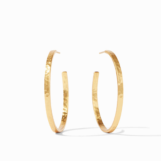 Julie Vos Crescent Hoop Earring