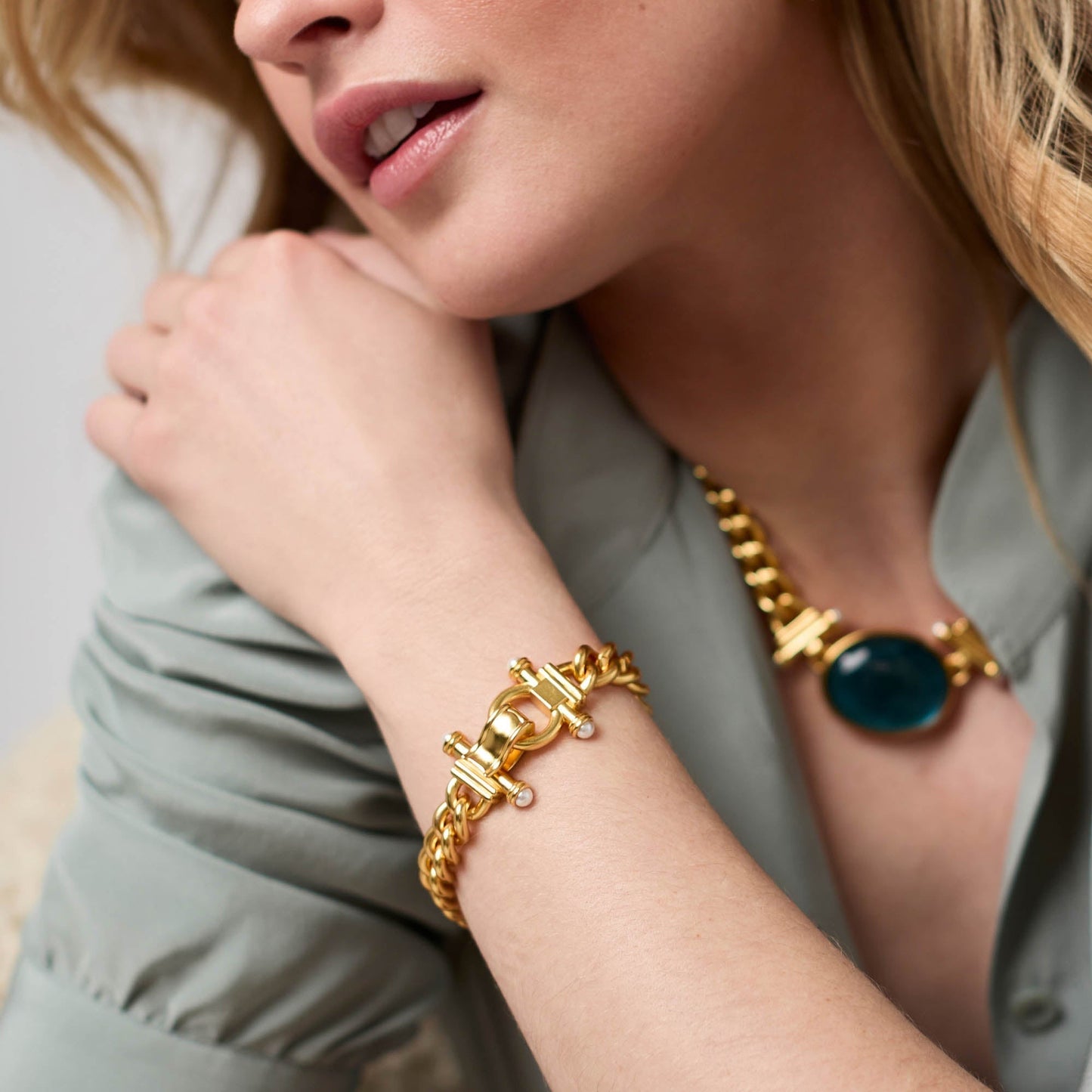 Julie Vos Dolce Demi Link Bracelet