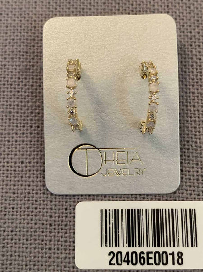 Theia Jewelry Aubrey Petite Hoop Earrings
