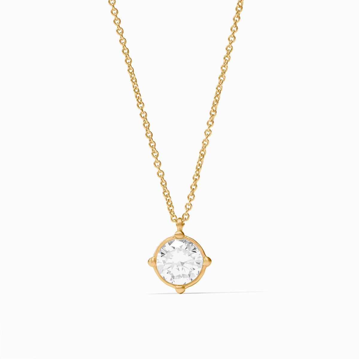 Julie Vos Honeybee Solitaire Necklace