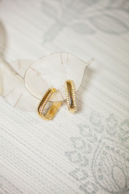 Theia Jewelry Sloane Hoop Earrings