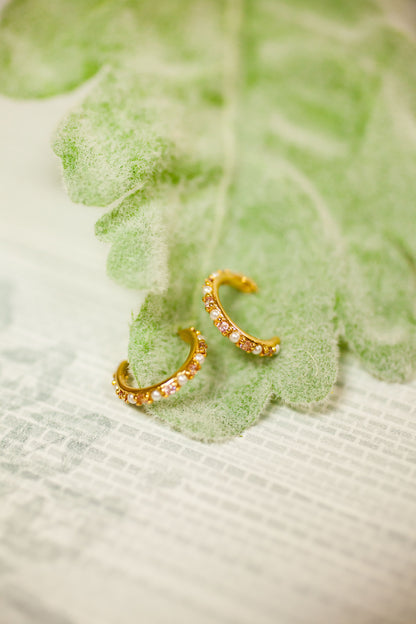 Theia Jewelry Joy Petite Hoop Earrings