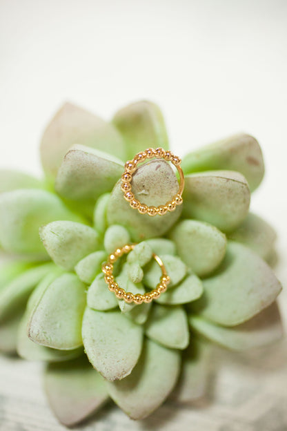 Theia Jewelry Mae Ball Huggie Earrings