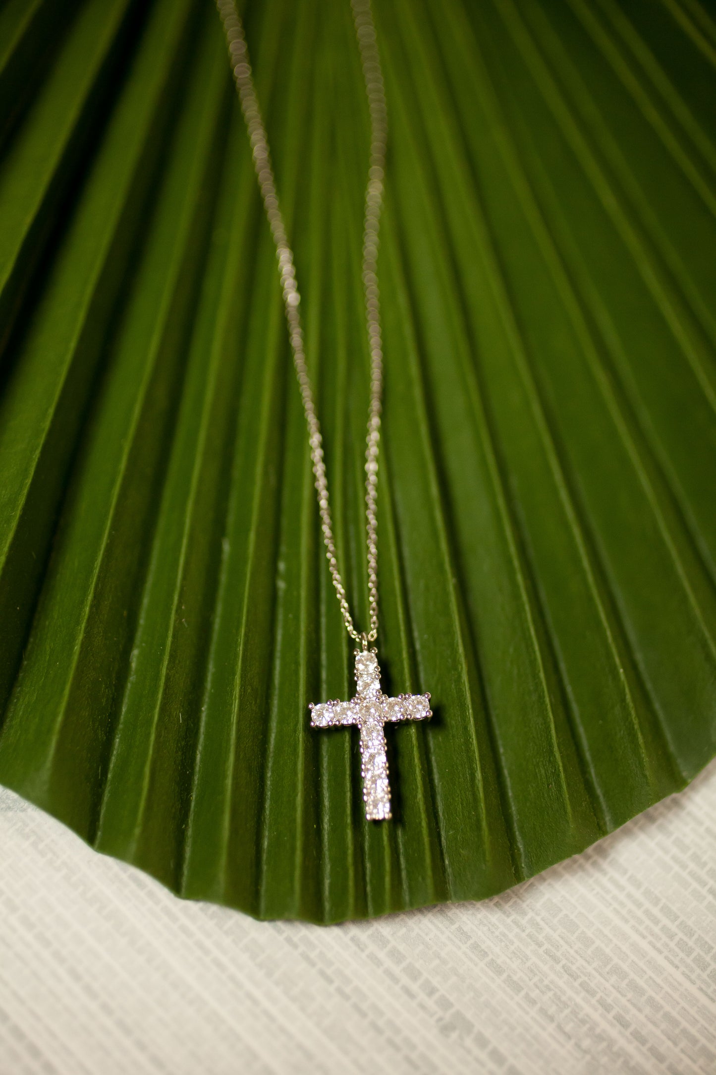 Theia Jewelry Julia Cross Necklace