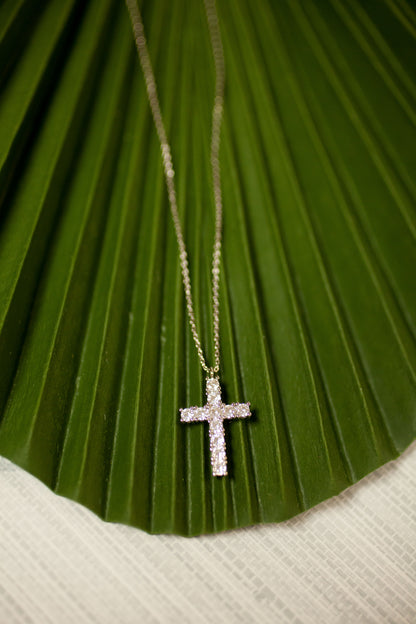 Theia Jewelry Julia Cross Necklace