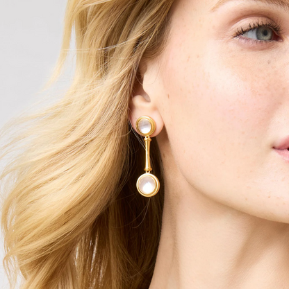 Julie Vos Bamboo Statement Earring