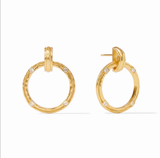 Julie Vos Astor Doorknocker Earring