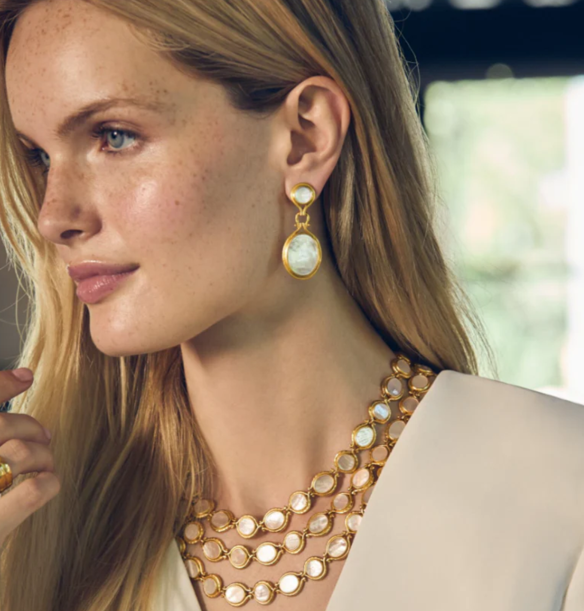 Julie Vos Saratoga Tennis Necklace