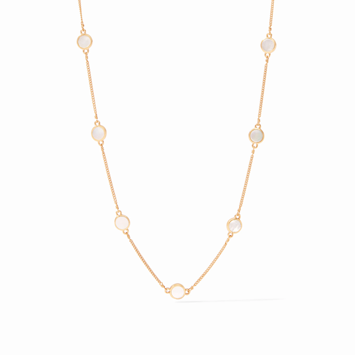 Julie Vos Valencia Delicate Station Necklace