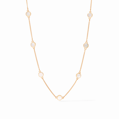 Julie Vos Valencia Delicate Station Necklace