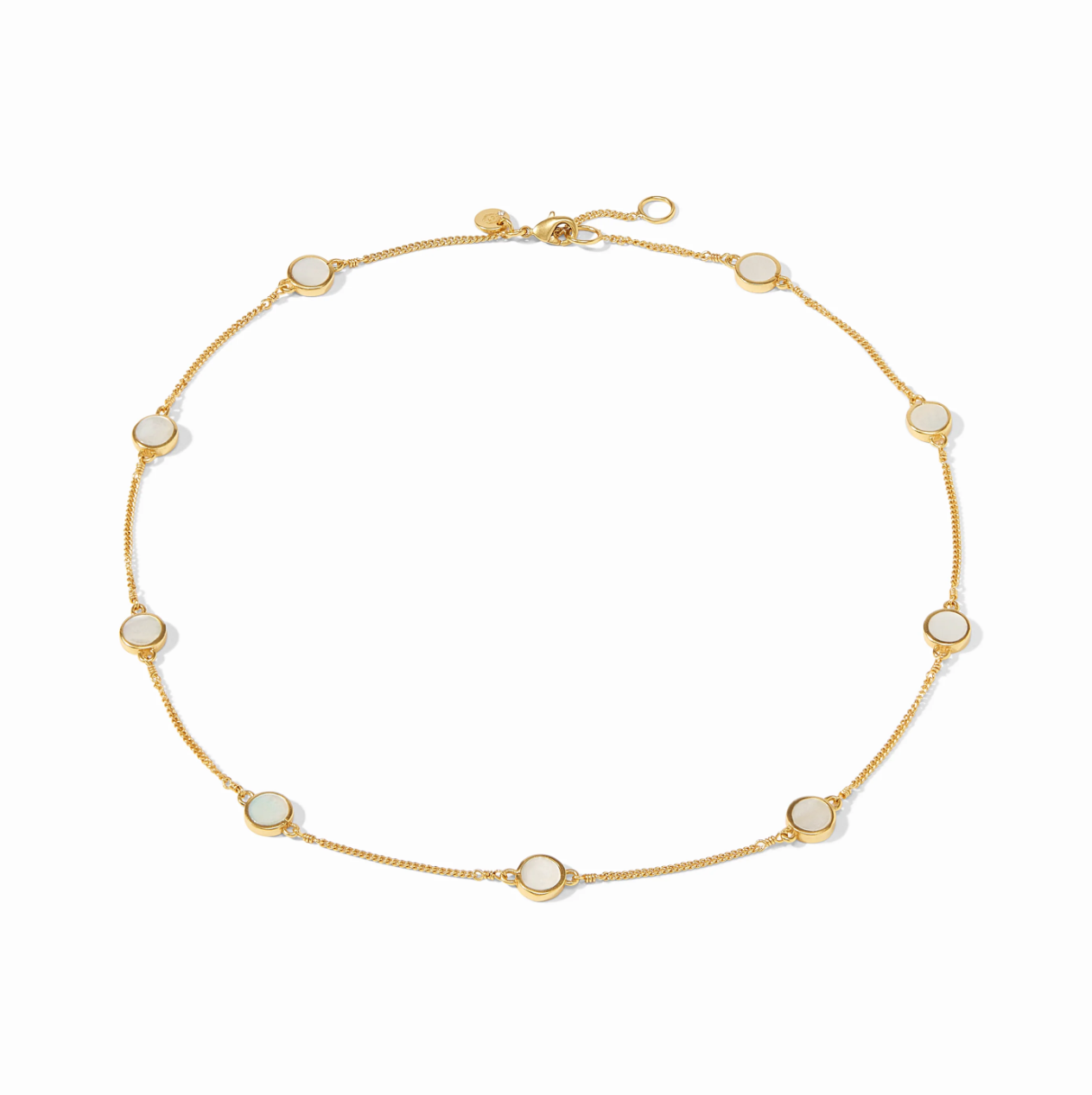 Julie Vos Valencia Delicate Station Necklace