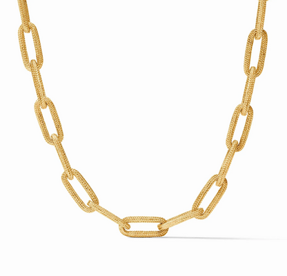 Julie Vos Cheval Paperclip Link Necklace