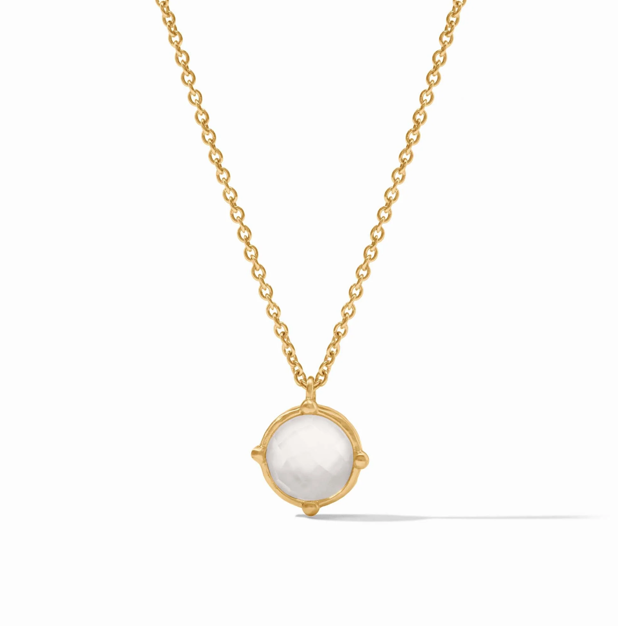 Julie Vos Honeybee Solitaire Necklace