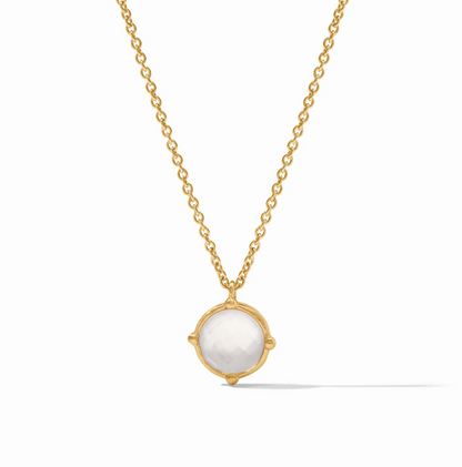 Julie Vos Honeybee Solitaire Necklace