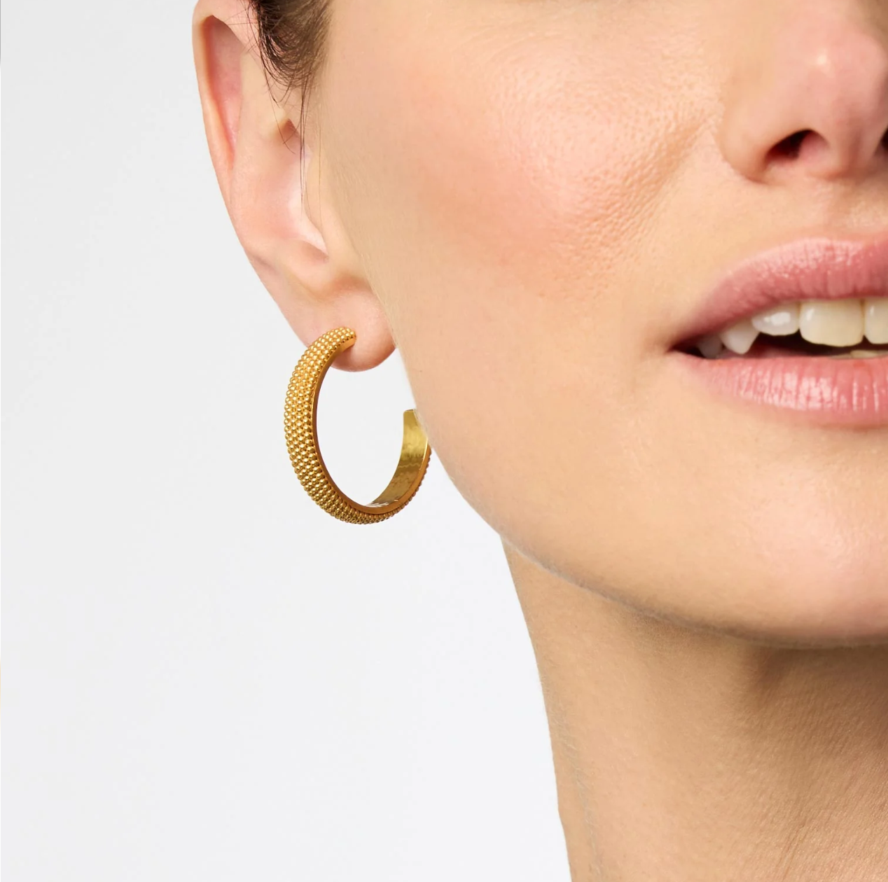 Julie Vos Beaded Eternity Hoop