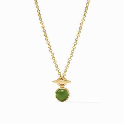 Julie Vos Solara Solitaire Necklace