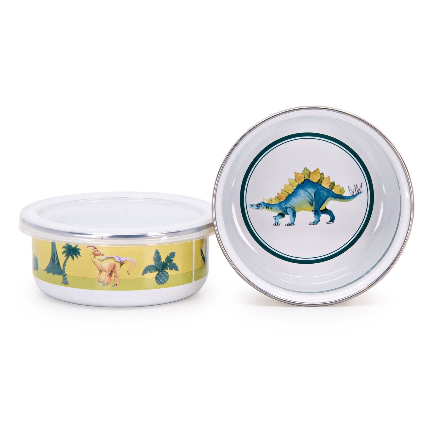Dinosaurs Child Mealtime Enamelware Set