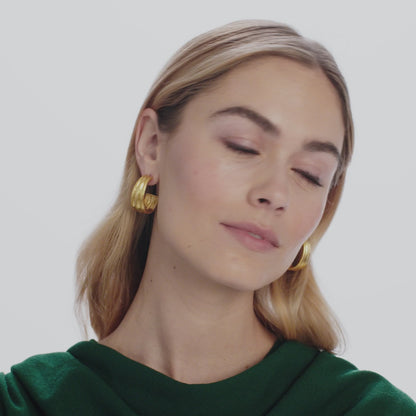 Julie Vos Cirque Hoop Earring