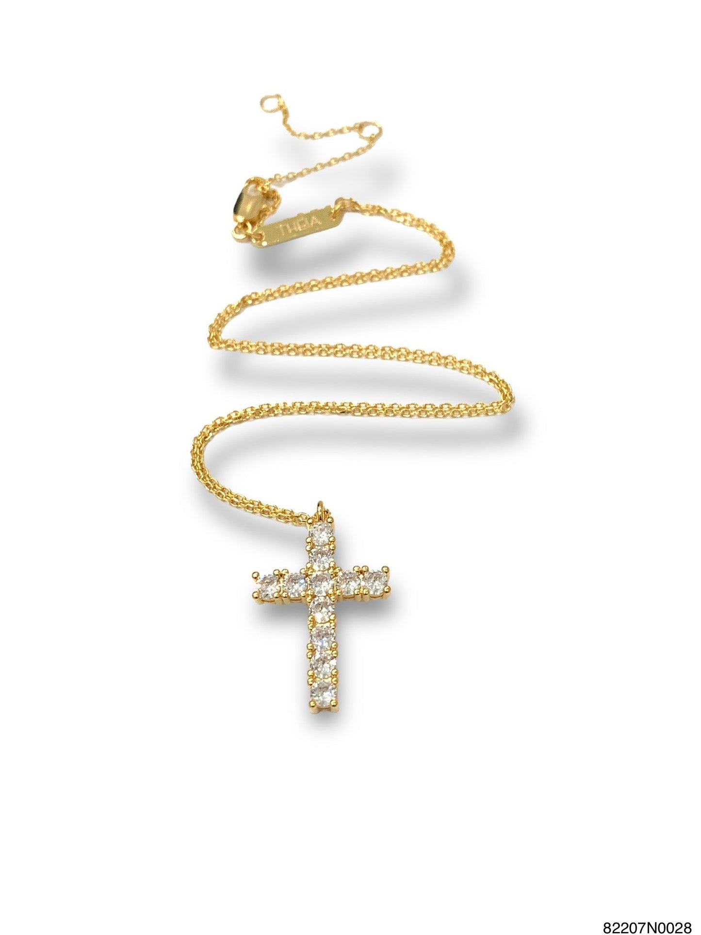 Theia Jewelry Julia Cross Necklace
