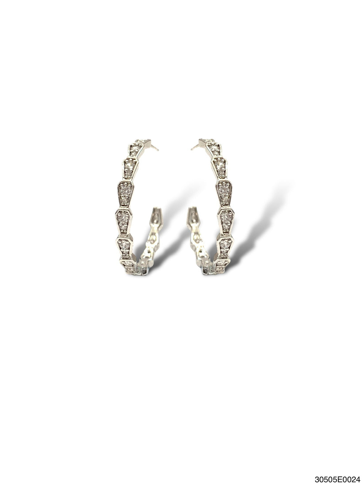 Theia Jewelry Eloise Hoop Earrings