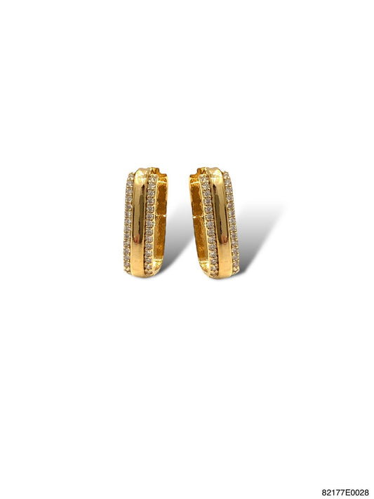 Theia Jewelry Sloane Hoop Earrings