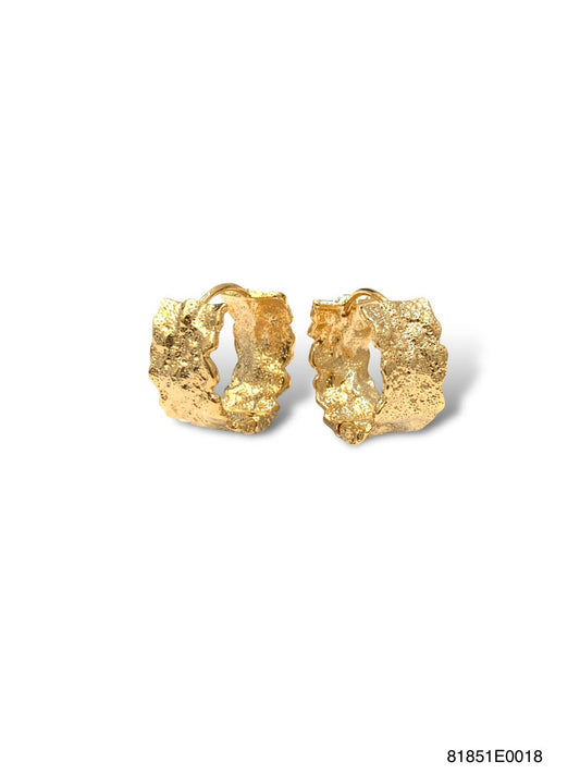 Theia Jewelry Taylor Round Hoop Earrings