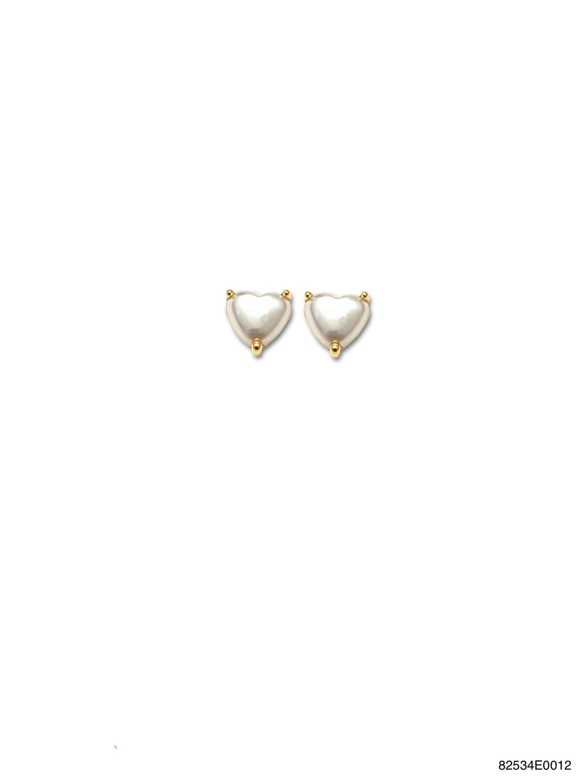 Theia Jewelry Anna Heart Stud Earrings