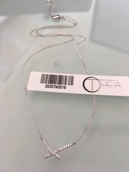 Theia Jewelry Sealed With a Kiss Necklace