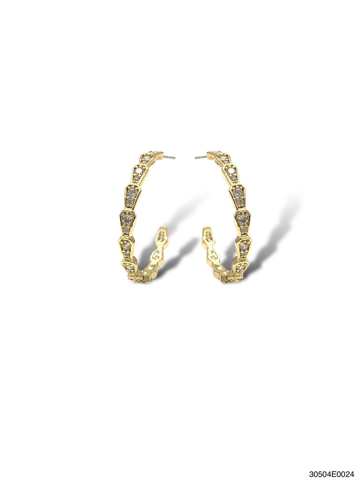 Theia Jewelry Eloise Hoop Earrings