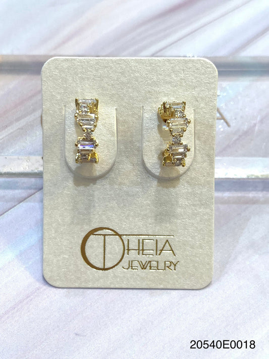 Theia Jewelry Bella Baby Hoop Earrings
